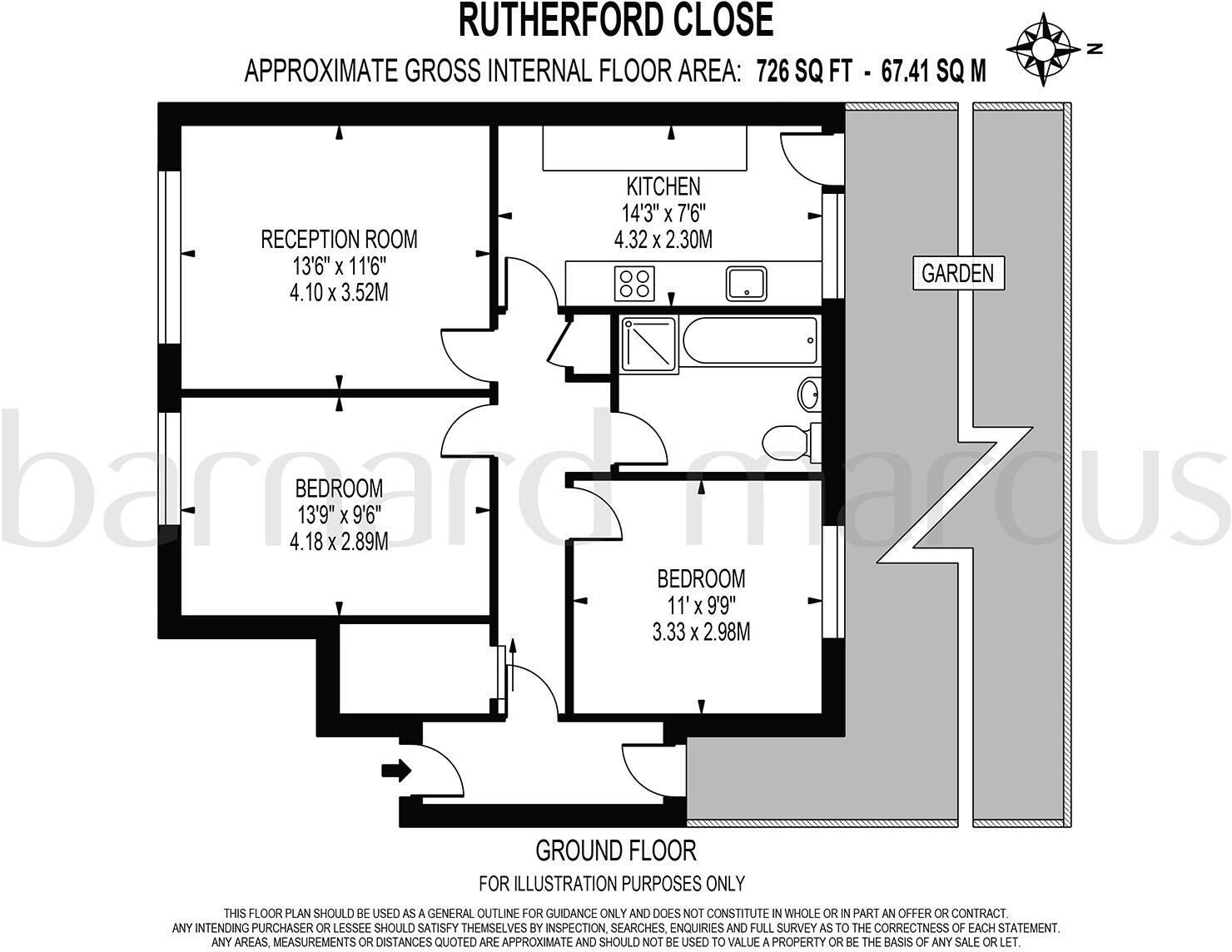 Rutherford Close, Sutton floorplan