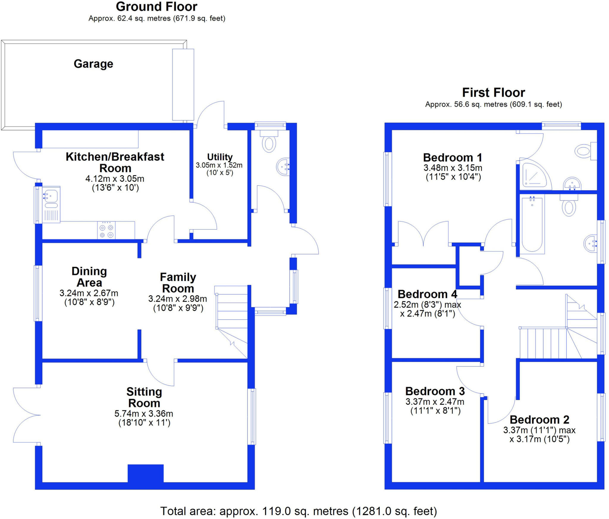 High Street, Stretham, Ely, floorplan