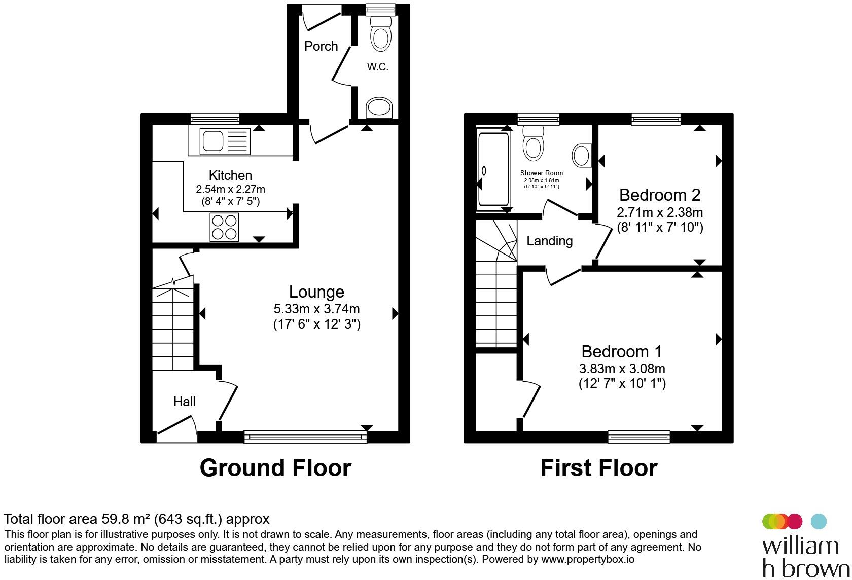 Redfearn Mews, Harrogate floorplan