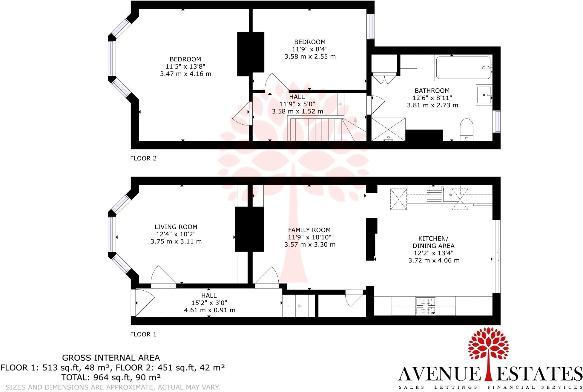 Livingstone Road, Bournemouth, Dorset, BH5 floorplan