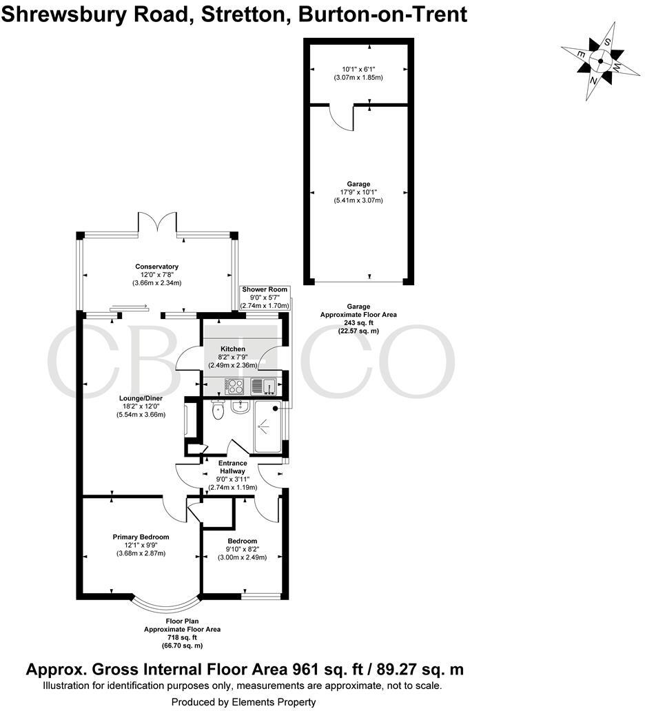 Shrewsbury Road, Stretton, Burton-On-Trent floorplan