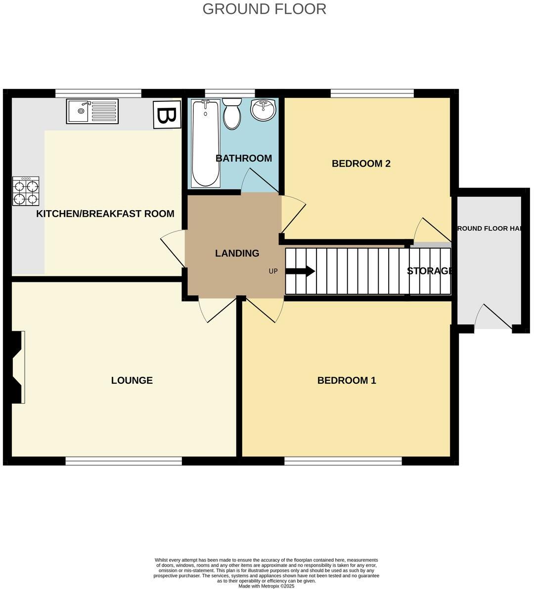 Meadow Street, North Cornelly, Bridgend, CF33 floorplan