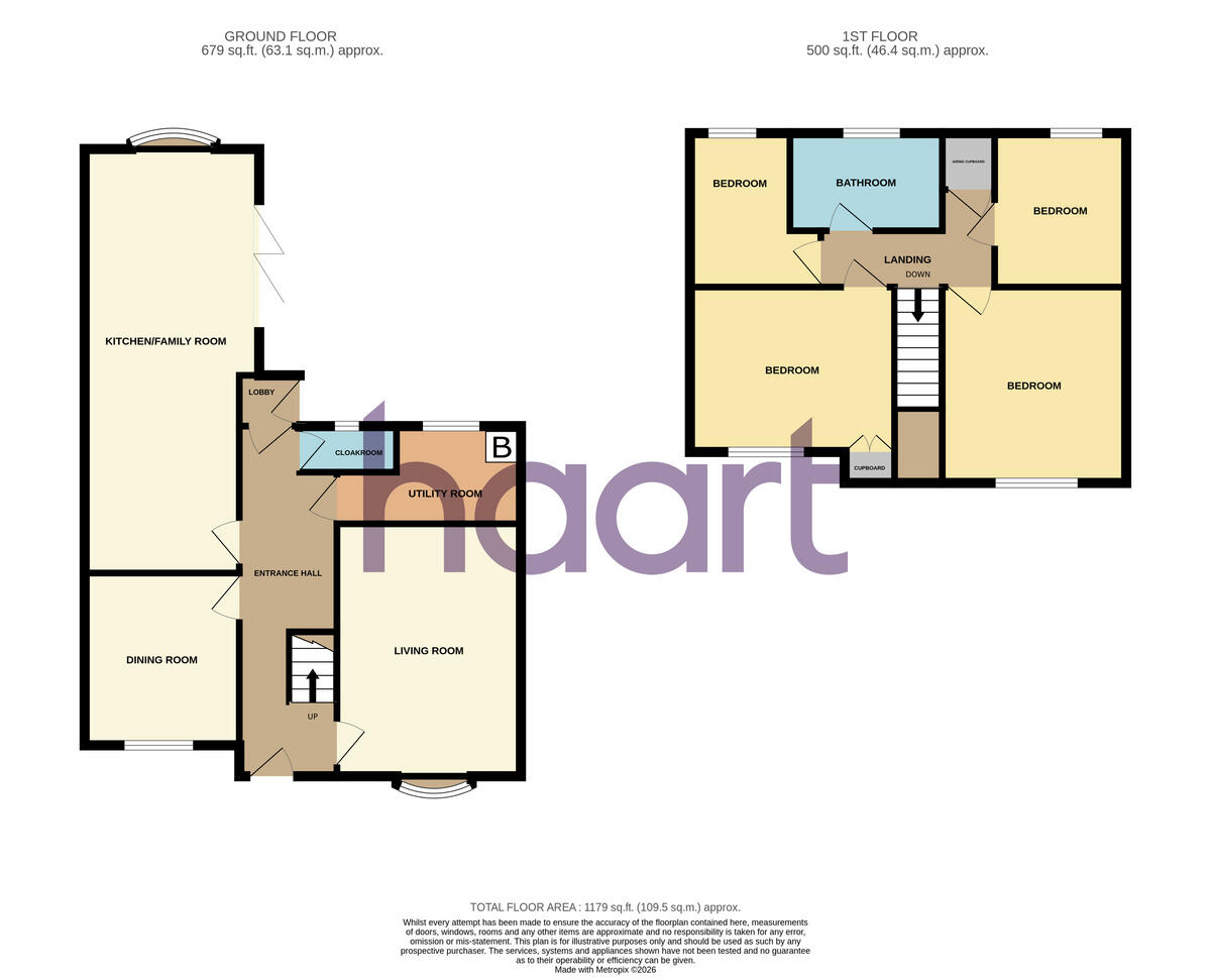 York Road, Stevenage floorplan