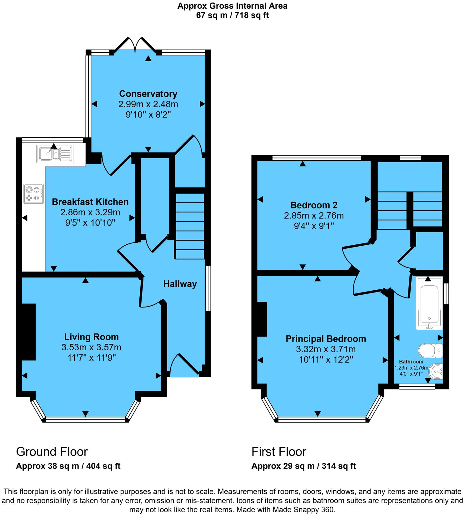 Parkdale Road, Birmingham, B26 floorplan