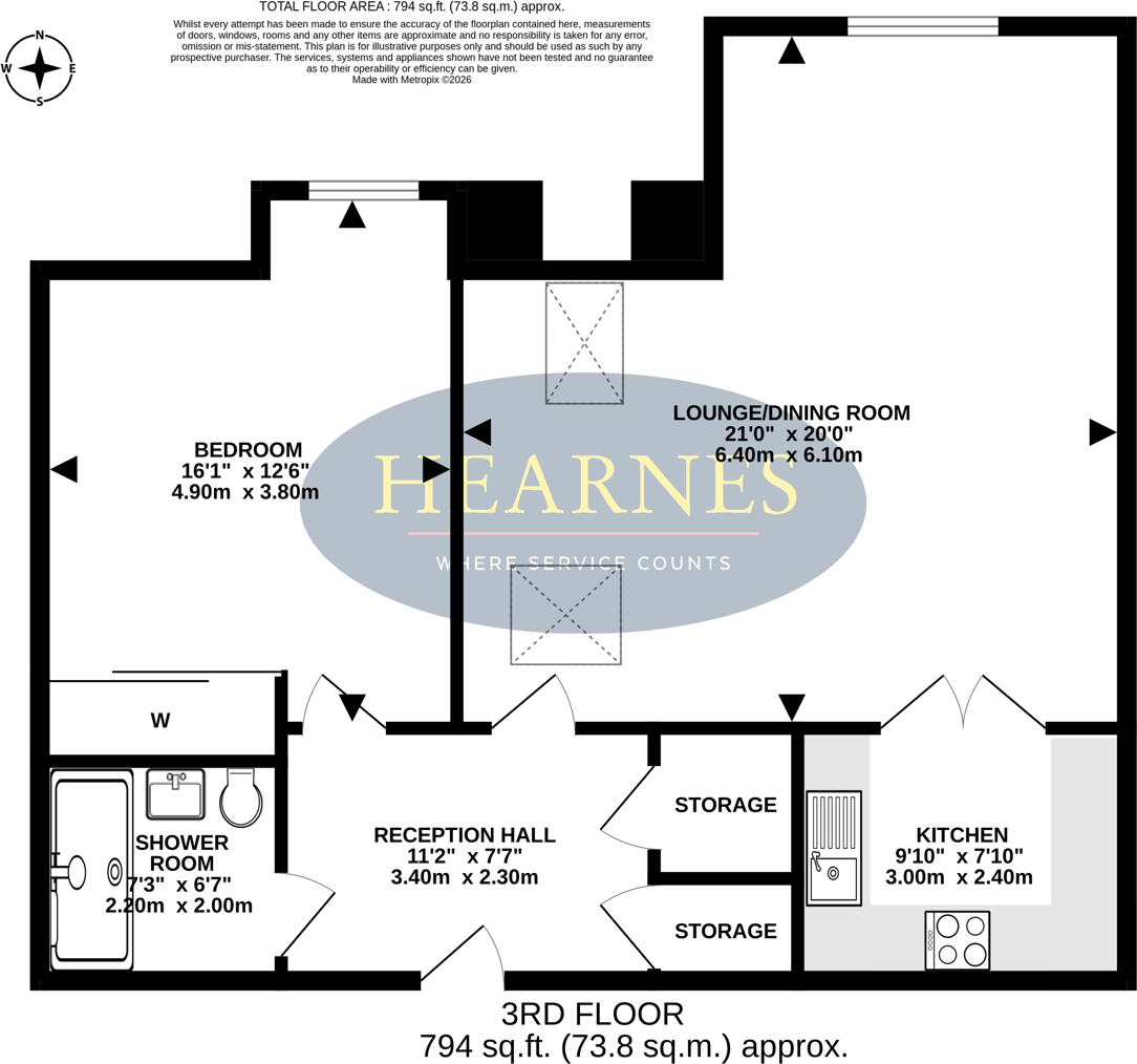 2, Sandbanks Road, Poole, BH14 floorplan