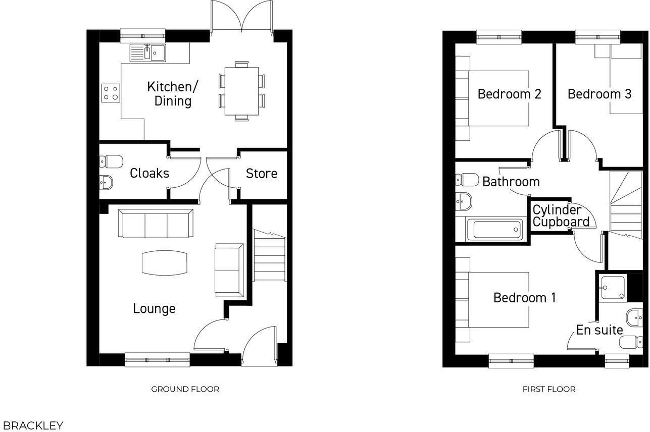 Bleachcroft Way,
Barnsley,
S70 3PA floorplan