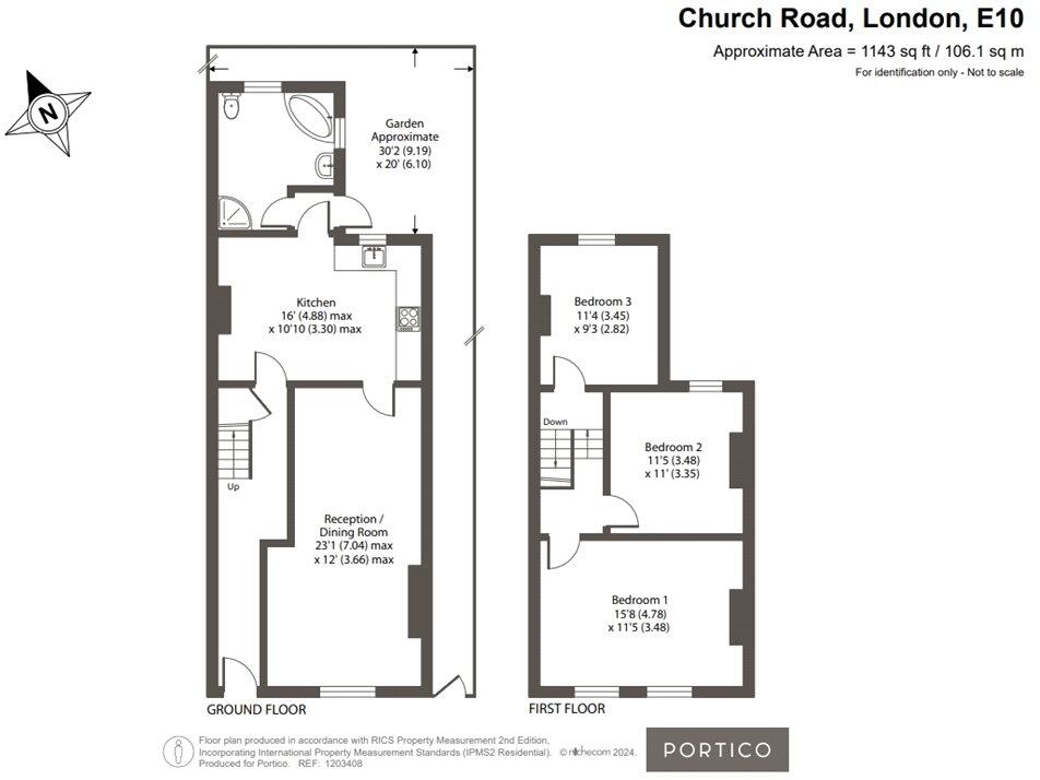 Church Road, Leyton, London floorplan