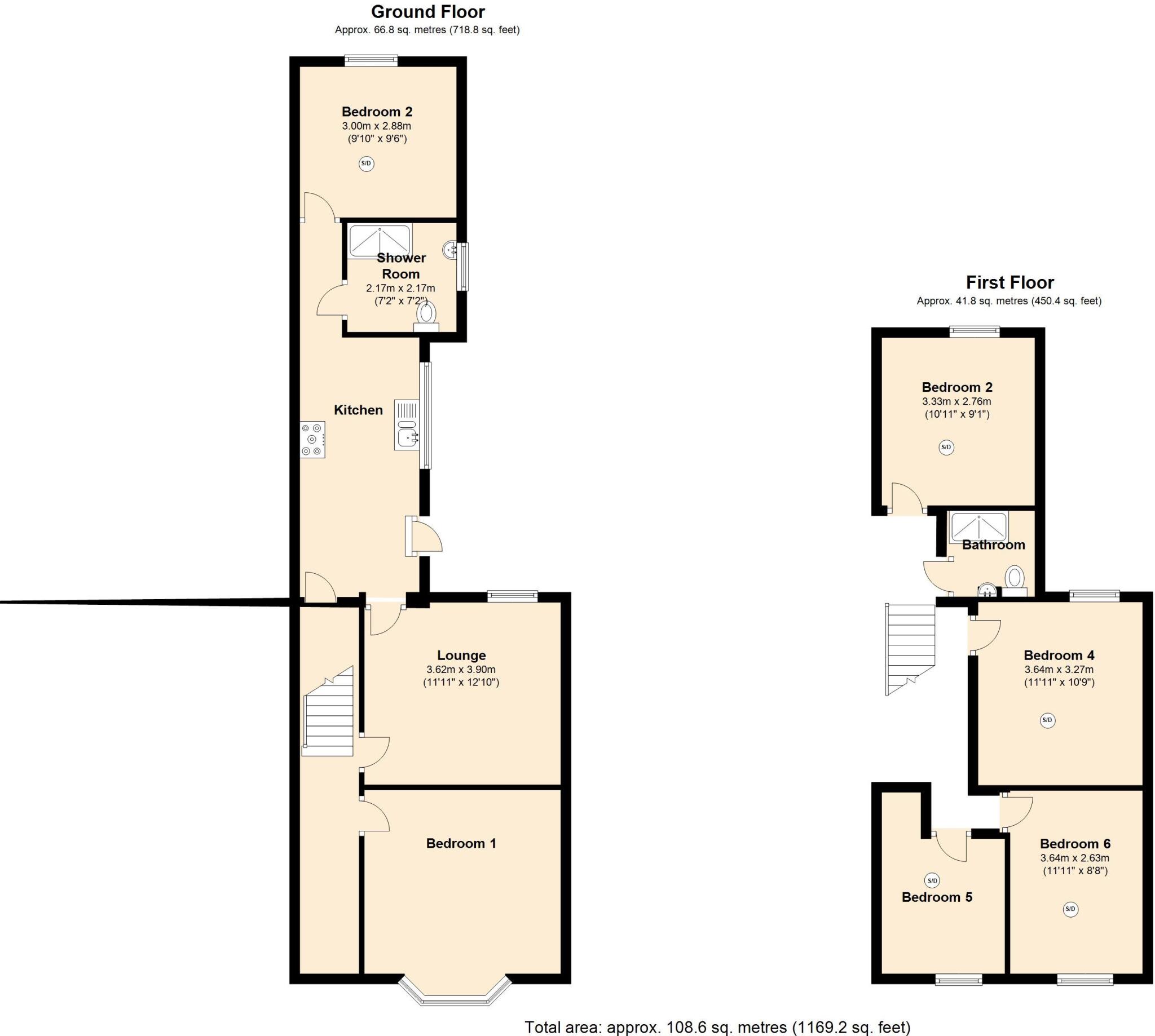 Storer Road, Loughborough floorplan