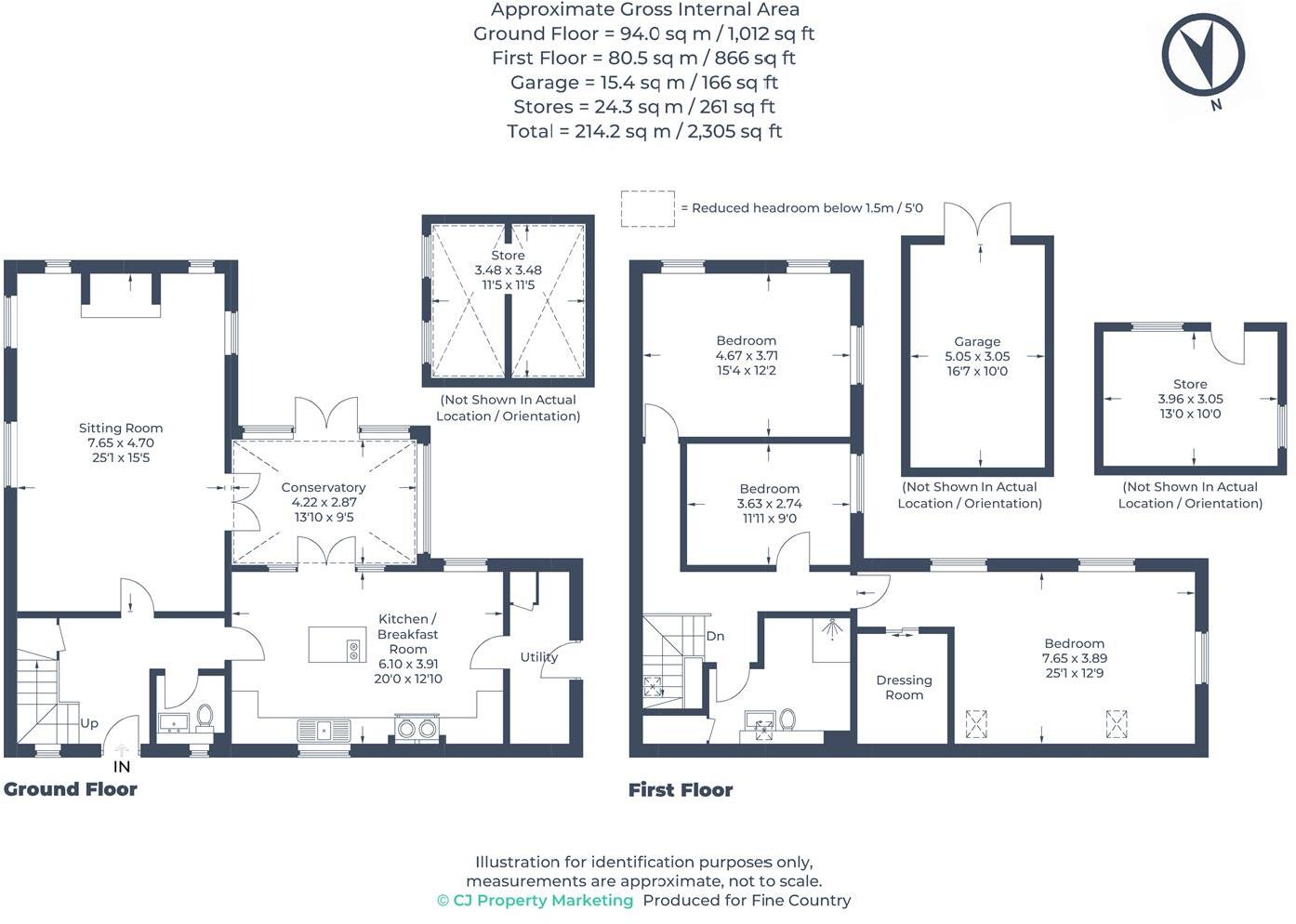 7A The Square, Yardley Hastings, Northampton floorplan