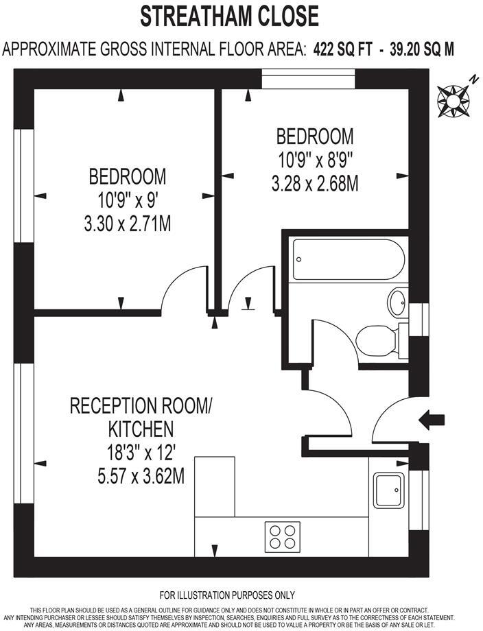Leigham Court Road, Streatham, London floorplan