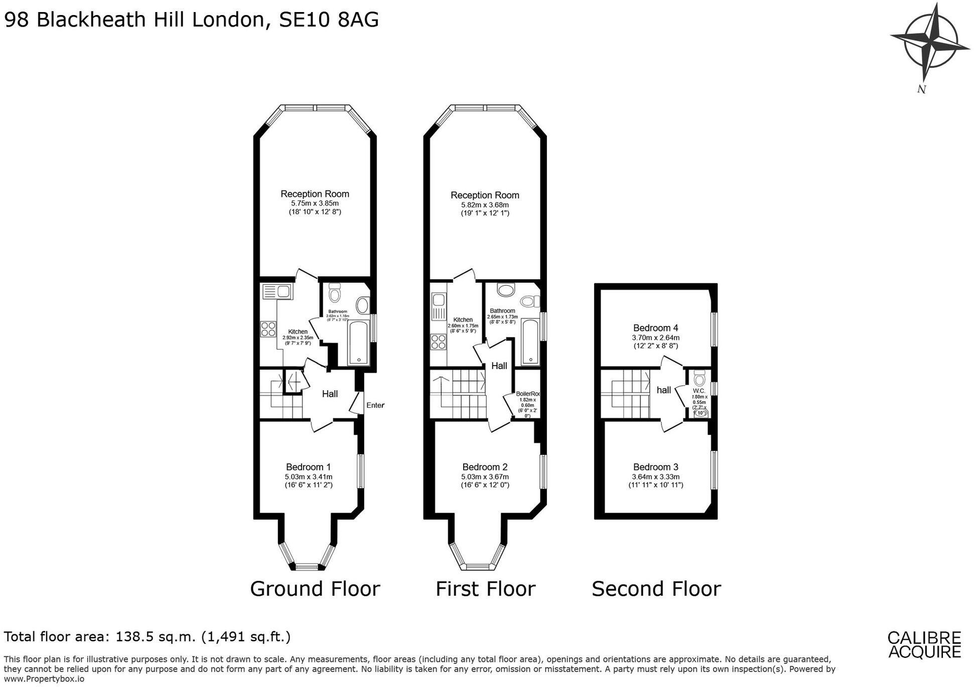 Blackheath Road, Blackheath, SE10 floorplan