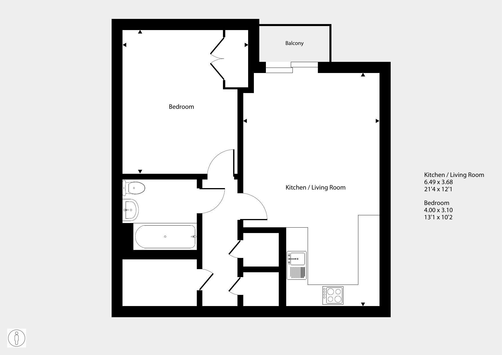 22 Selby Place, Shirley, Southampton floorplan