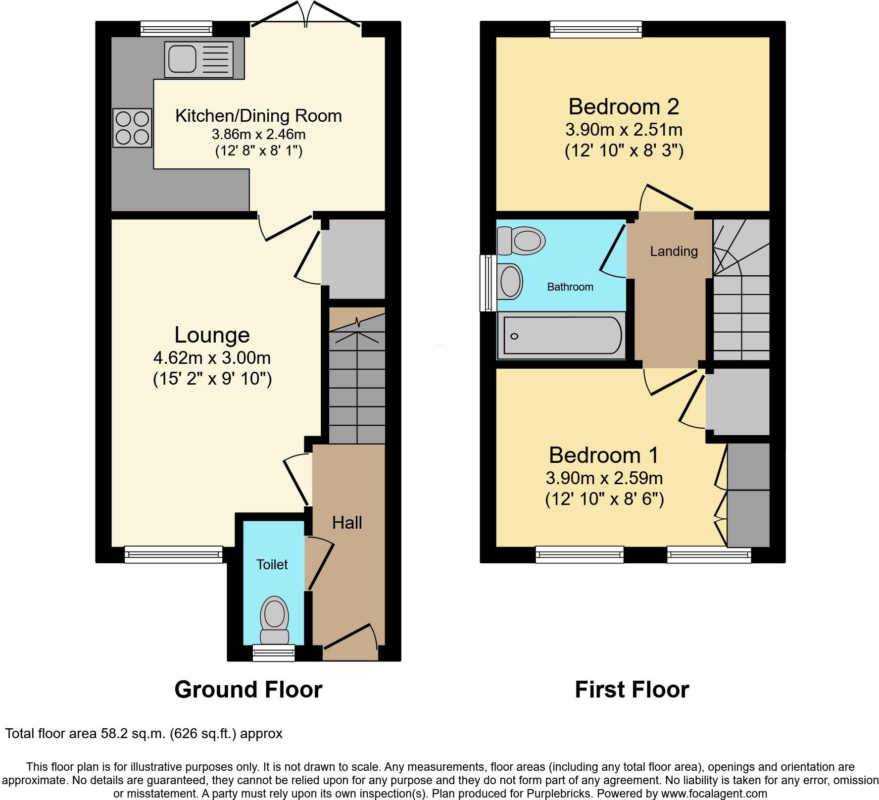 Campbell Walk, Coventry, CV3 floorplan