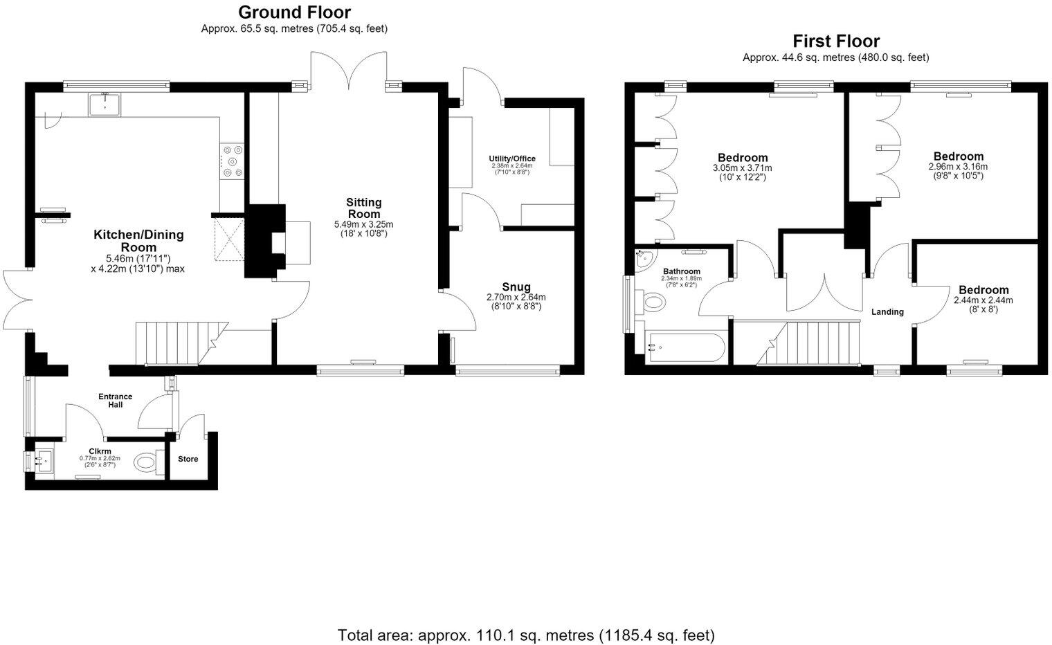 Russet Court, Kingswood floorplan