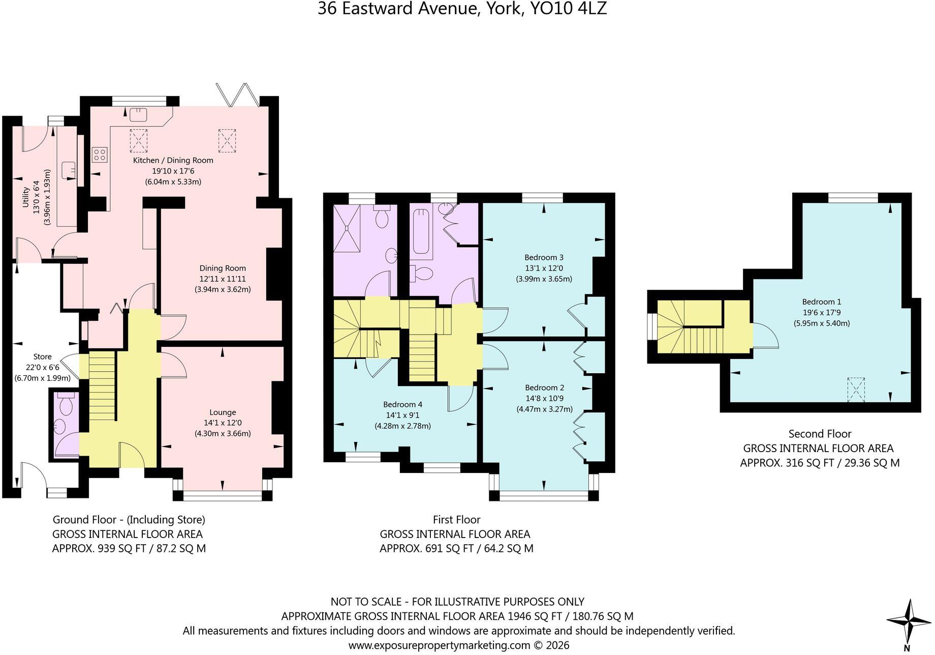 Eastward Avenue, York, YO10 floorplan