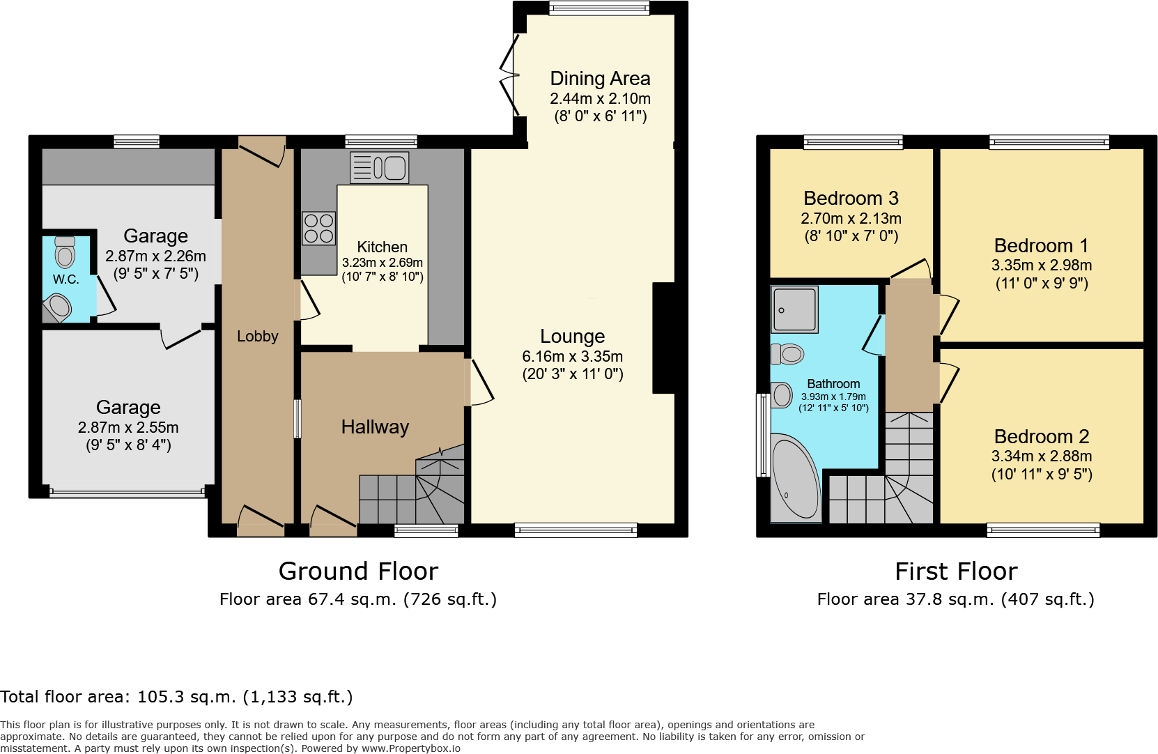 Byron Crescent, Measham, Swadlincote, DE12 floorplan