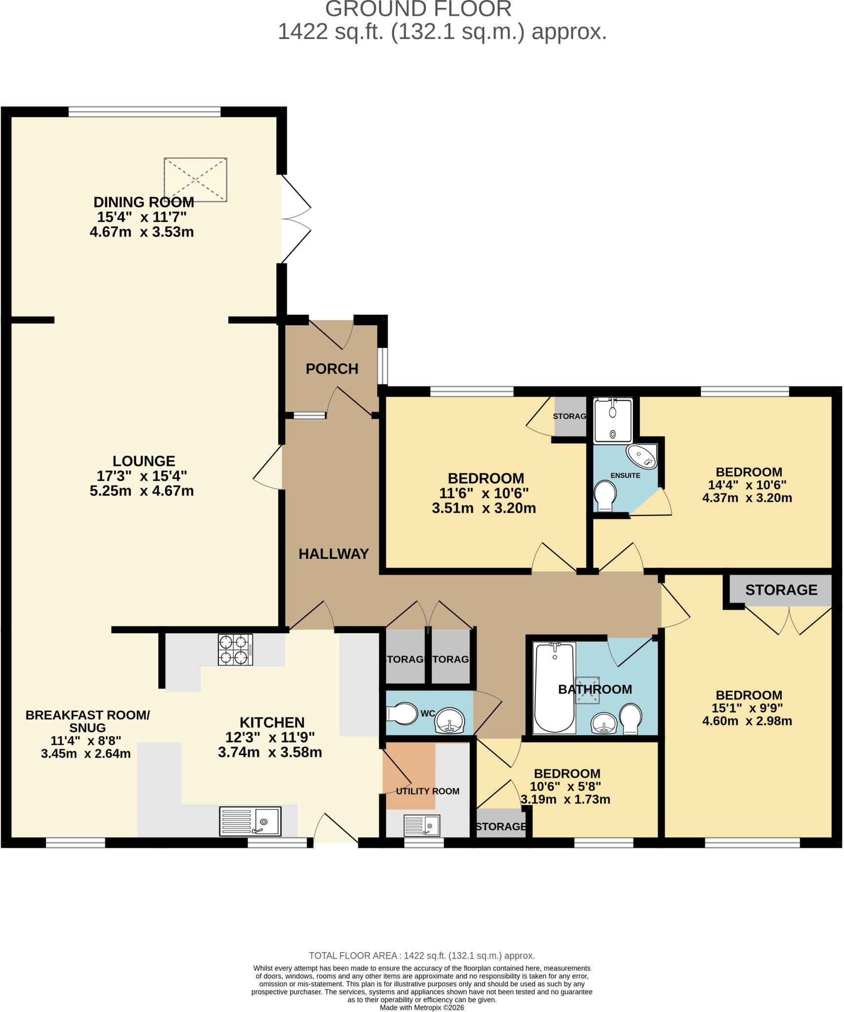 Grange Lane, Warminster floorplan