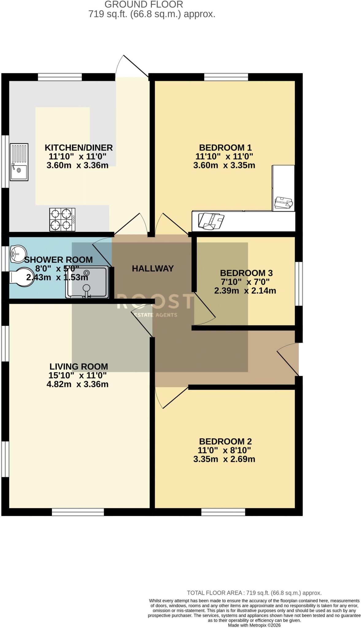 Cumberland Road, Cleethorpes floorplan
