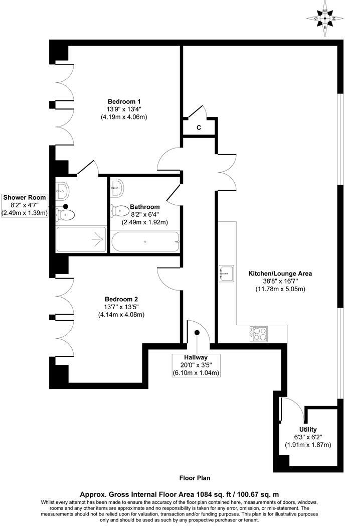 Redcliffe Parade West, Bristol floorplan
