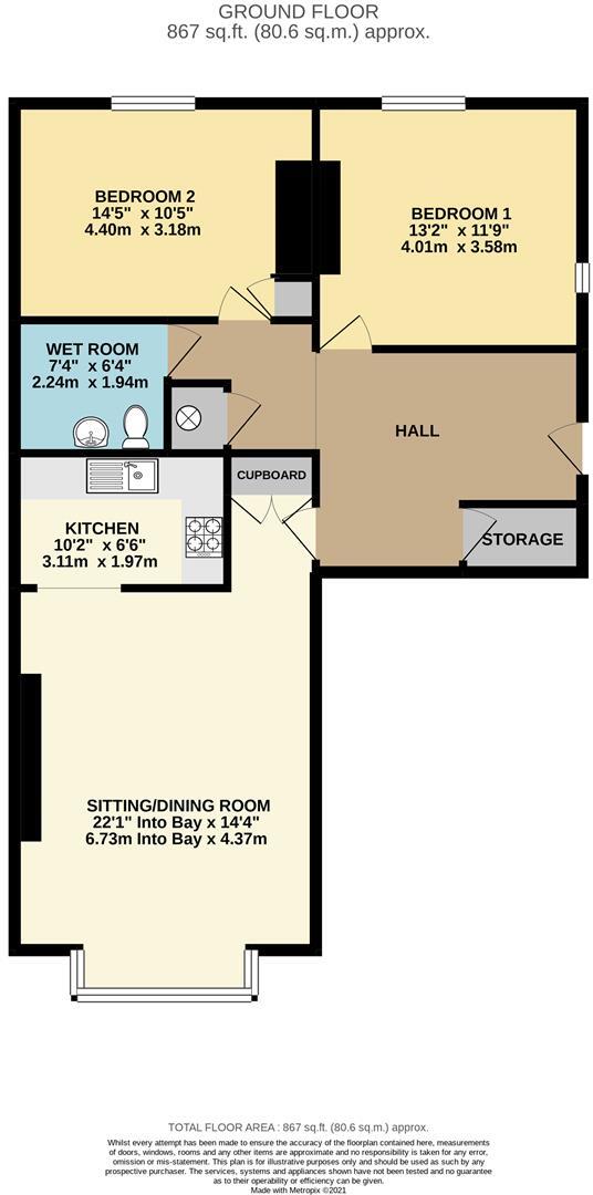 London Road, Halesworth floorplan