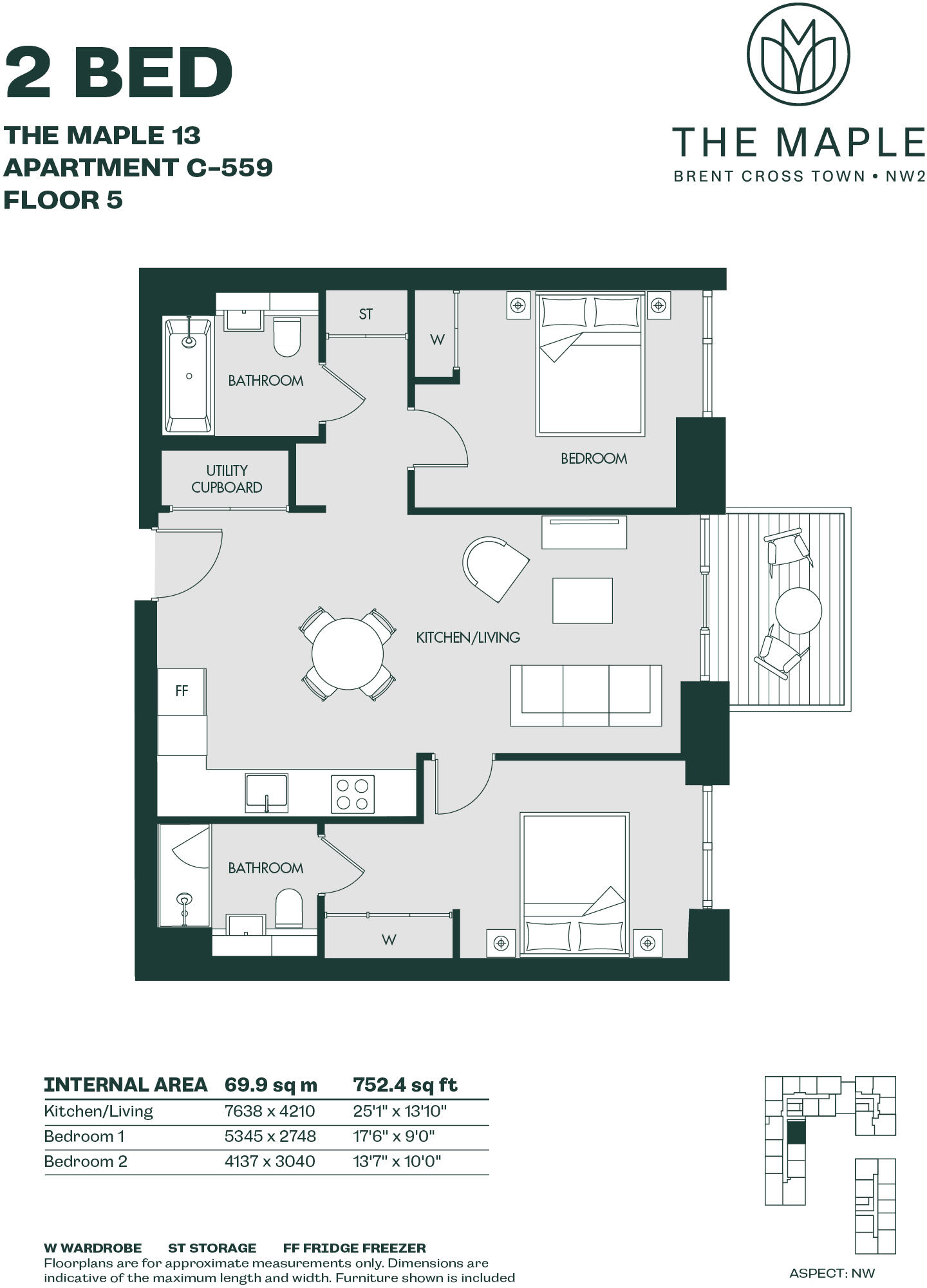 Aviator Drive London NW2 floorplan