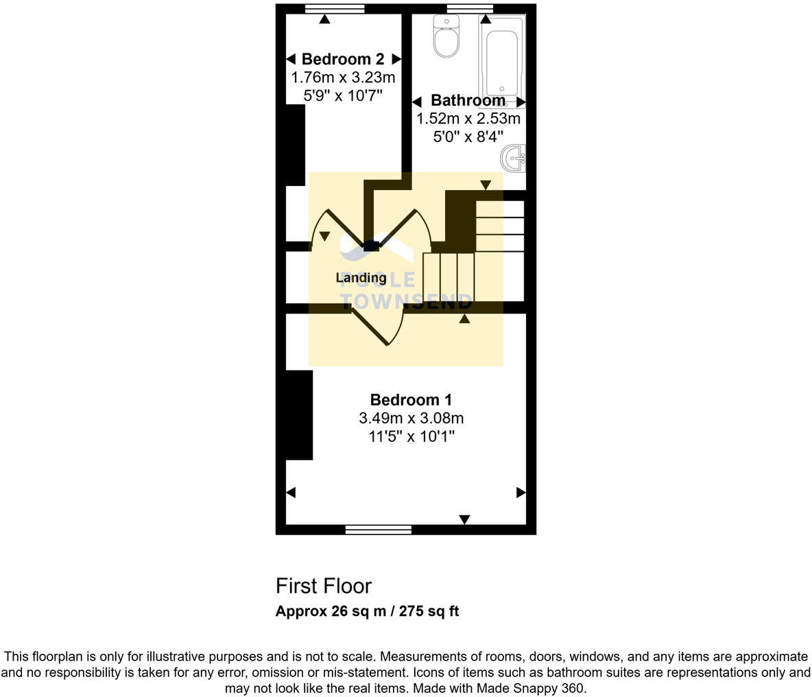 North Street, Barrow-in-furness, LA13 9TW floorplan