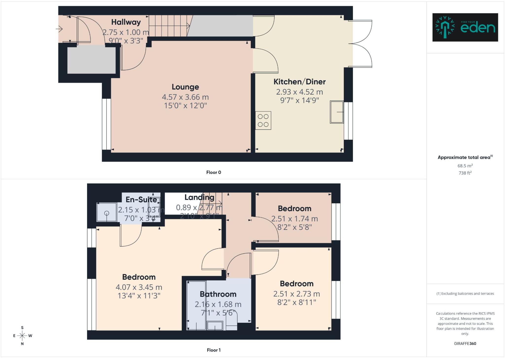 Collingwood Close, Kirkdale, Liverpool. floorplan