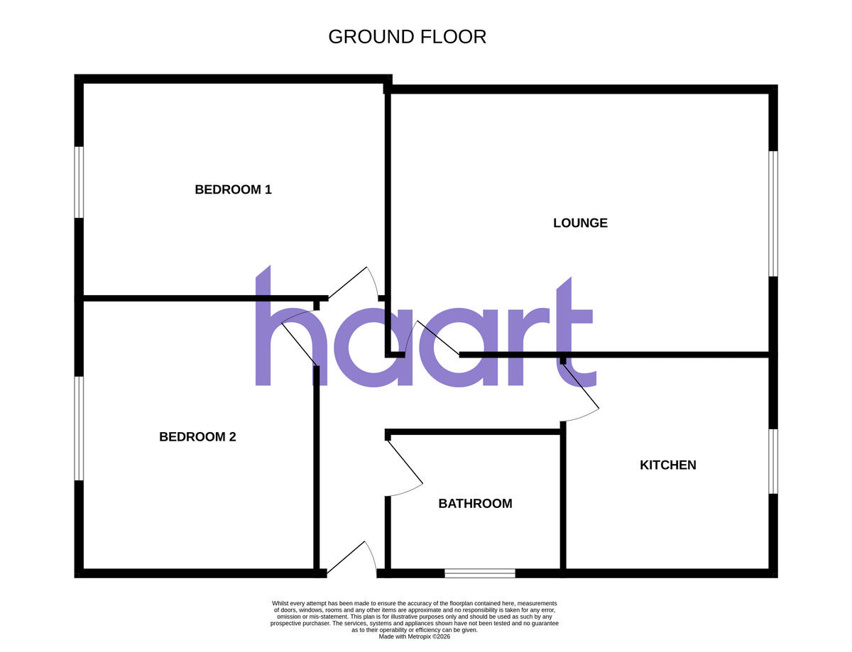 St Marys Road, Dunsville, Doncaster floorplan