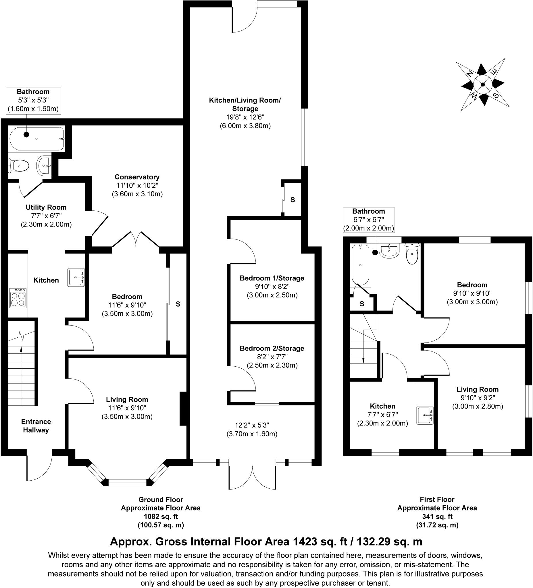 2 Crown Lane, Theale, Reading, Berkshire RG7 5BG floorplan