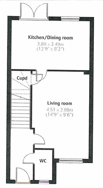 Cornmill Close, Stanground, Peterborough floorplan