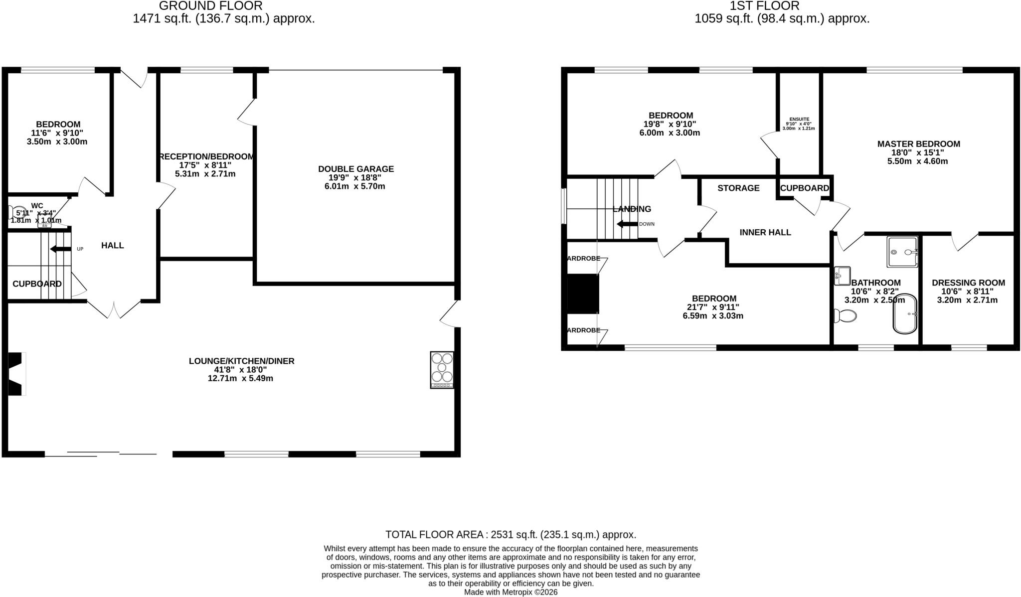 Woodstead, Alnwick, NE66 floorplan