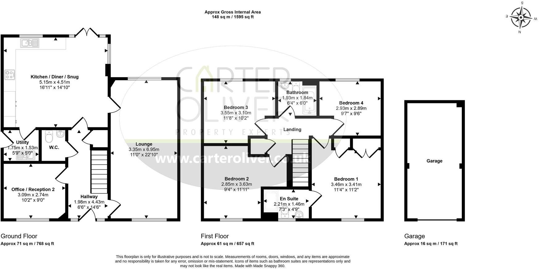 Leaders Way, Lutterworth, LE17 floorplan