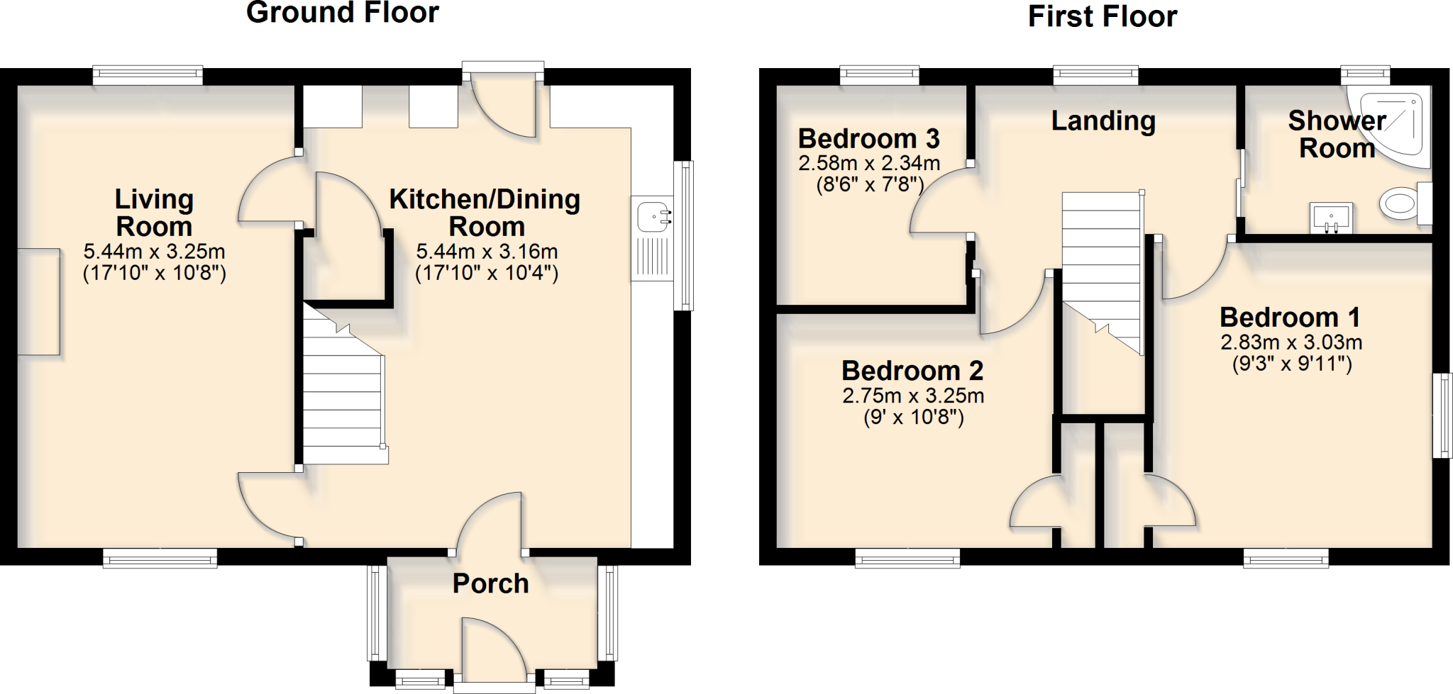 St. Johns Road, Ivybridge floorplan