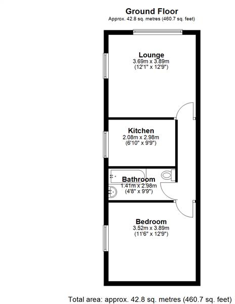 Brookfield Road, Portsmouth floorplan