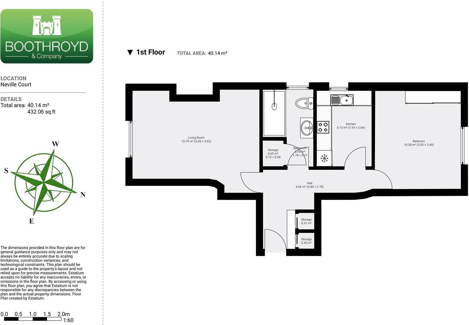 Clarendon Road, Kenilworth floorplan