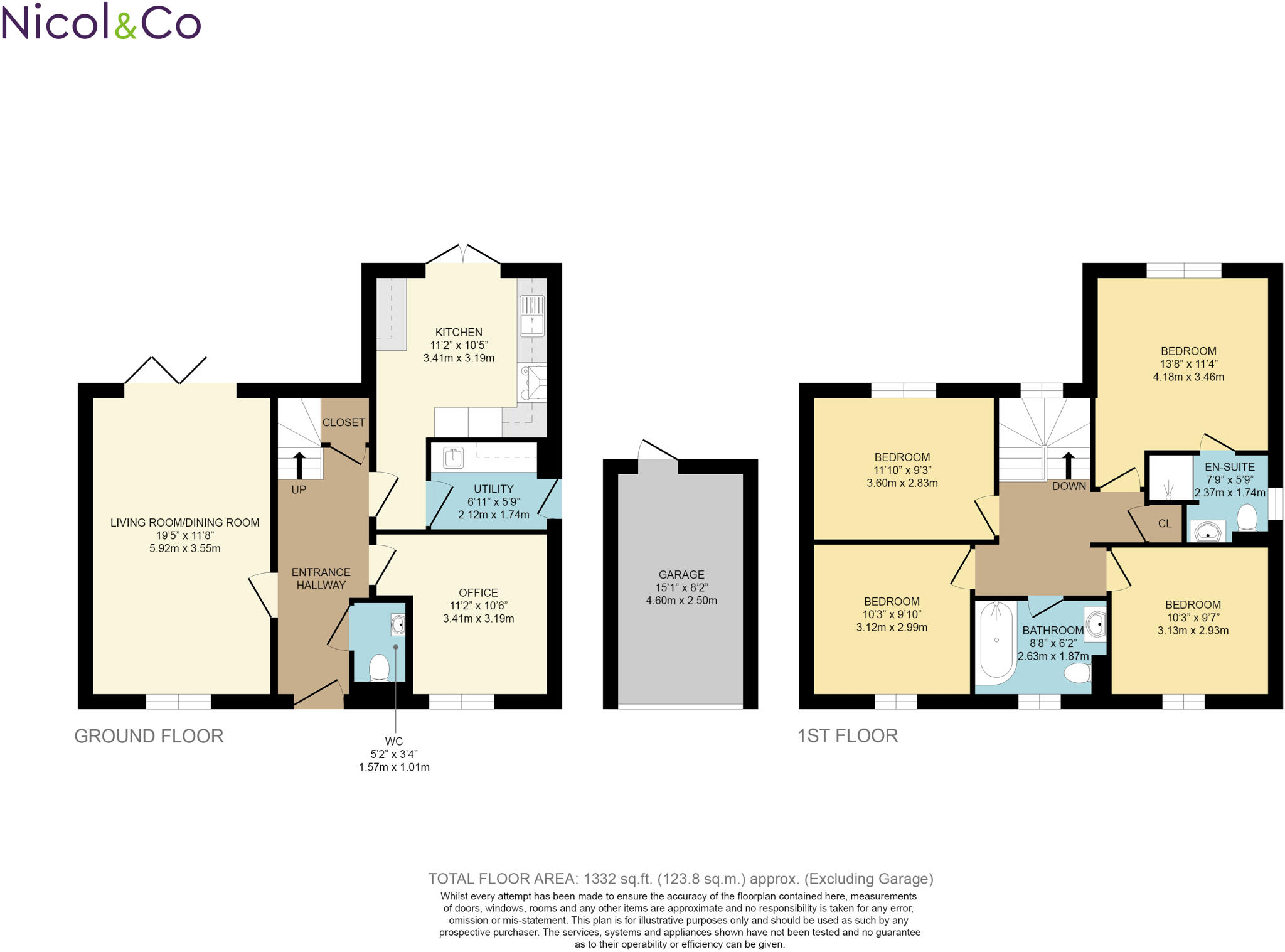 Cider Mill Close, Powick, Worcester, Worcestershire, WR2 floorplan