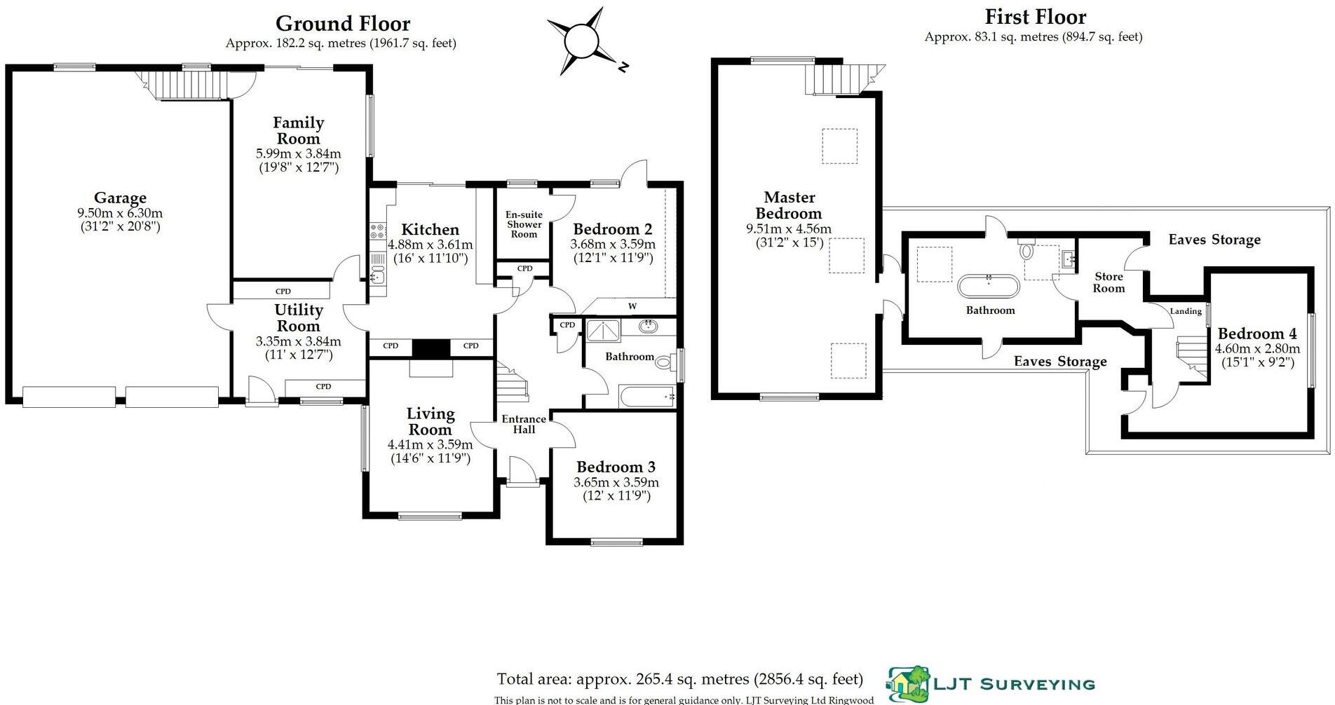 Hillbury Road, Alderholt, SP6 floorplan