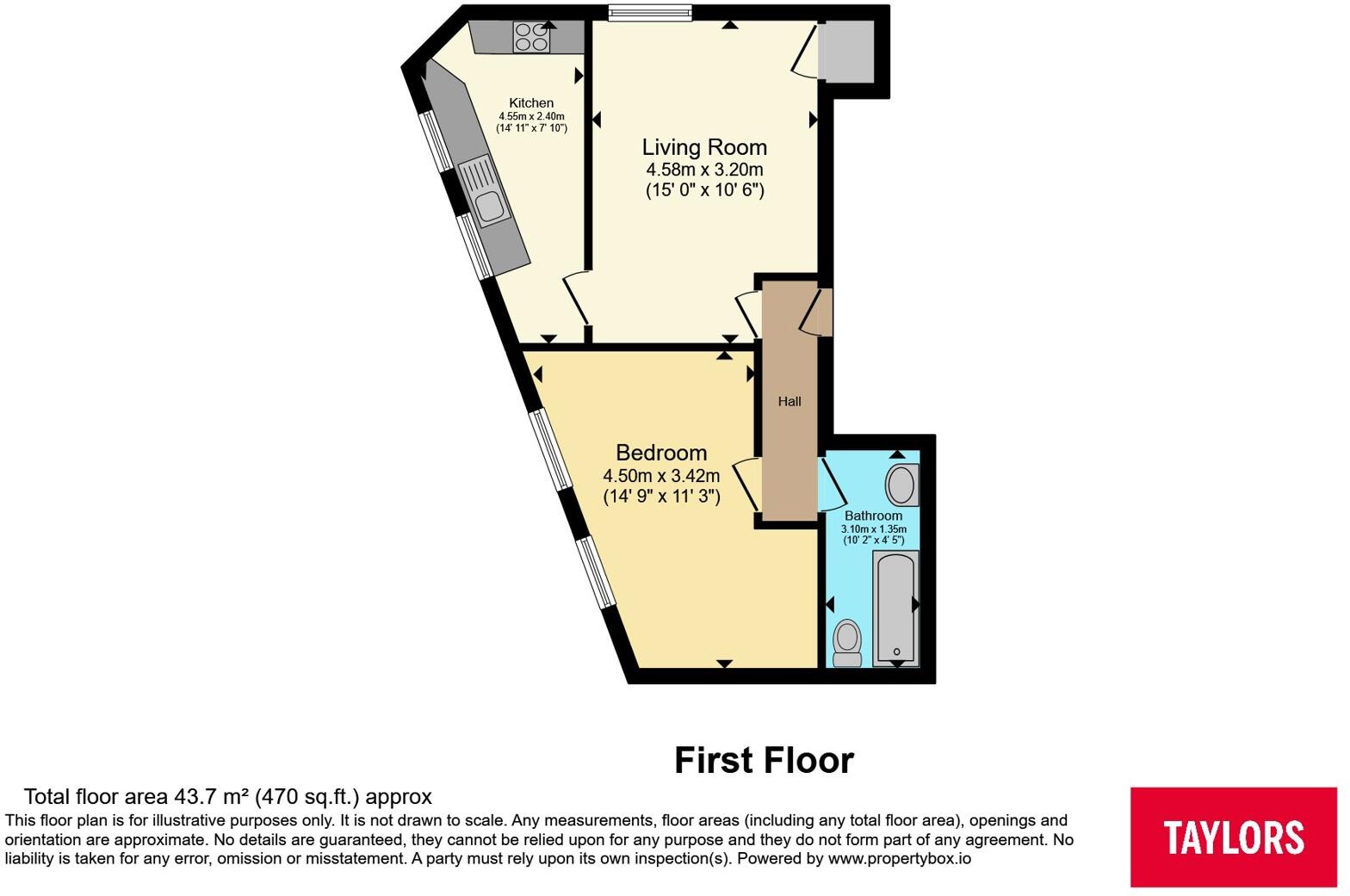 Dean Lane, Bristol, Somerset, BS3 floorplan