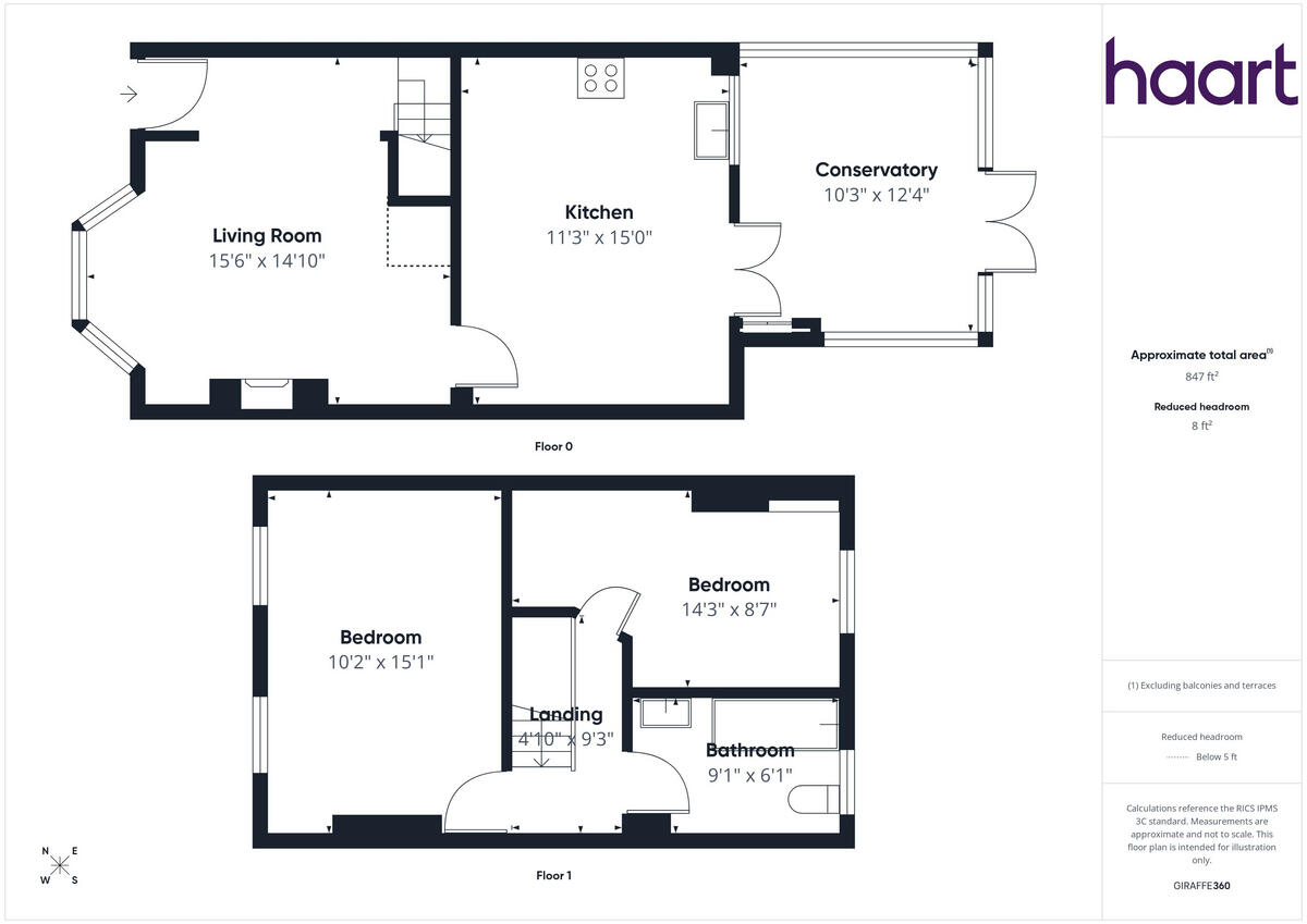 Cross Road, Romford, RM7 8AU floorplan