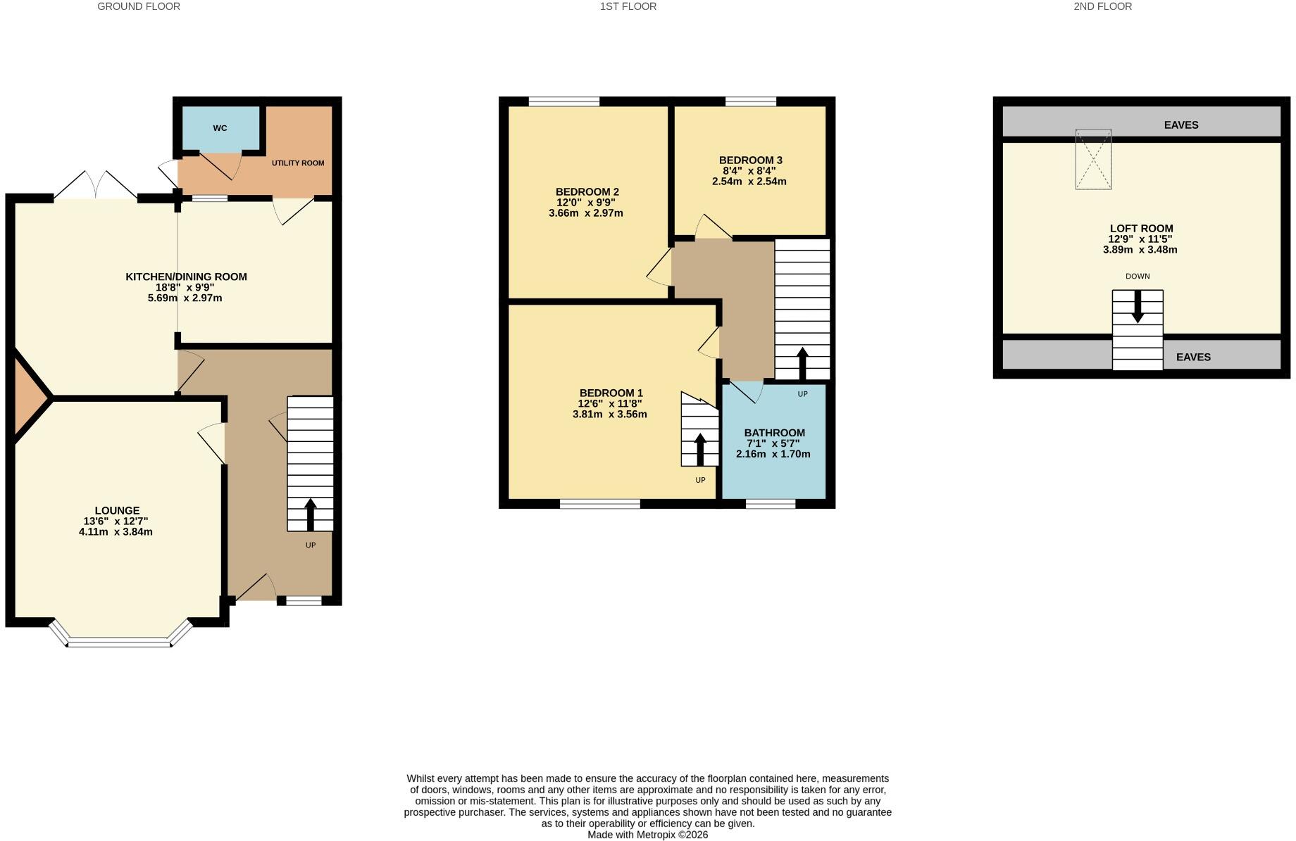 Lansdowne Road, Regents Park, Southampton floorplan