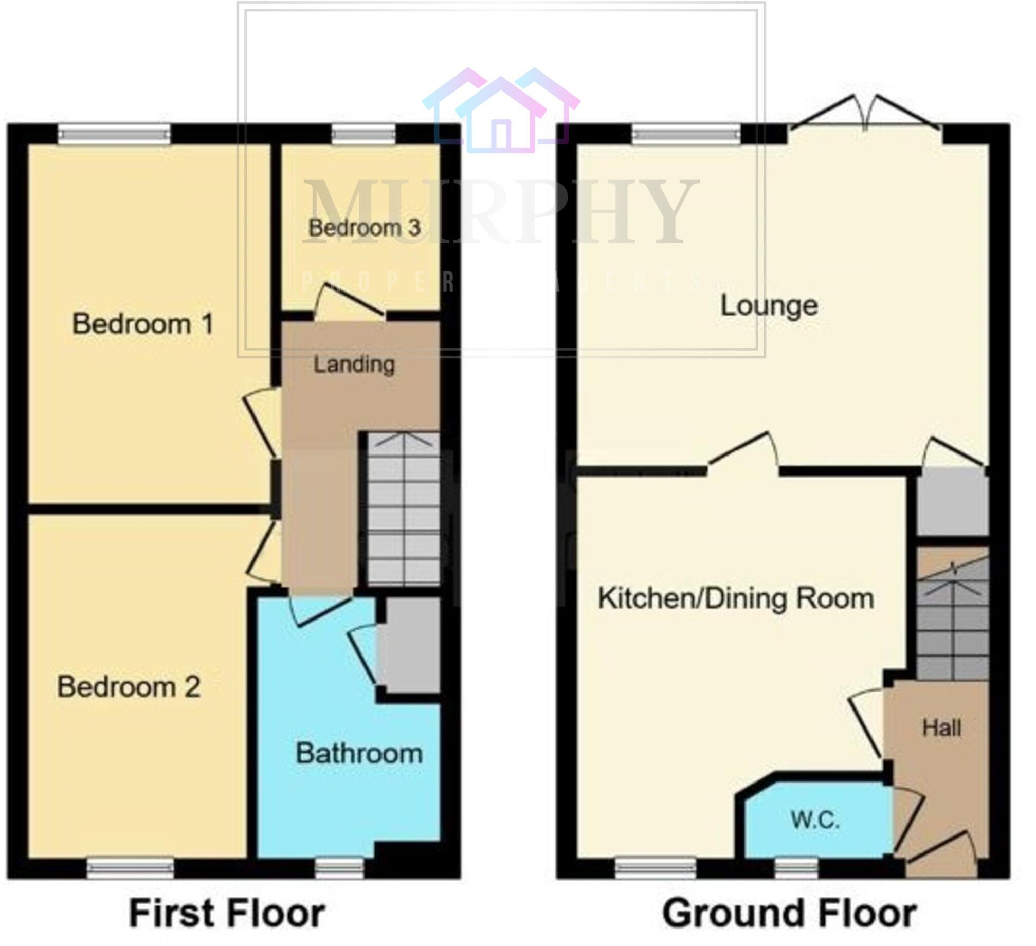 Paddock Close, Ackworth, Pontefract, West Yorkshire floorplan