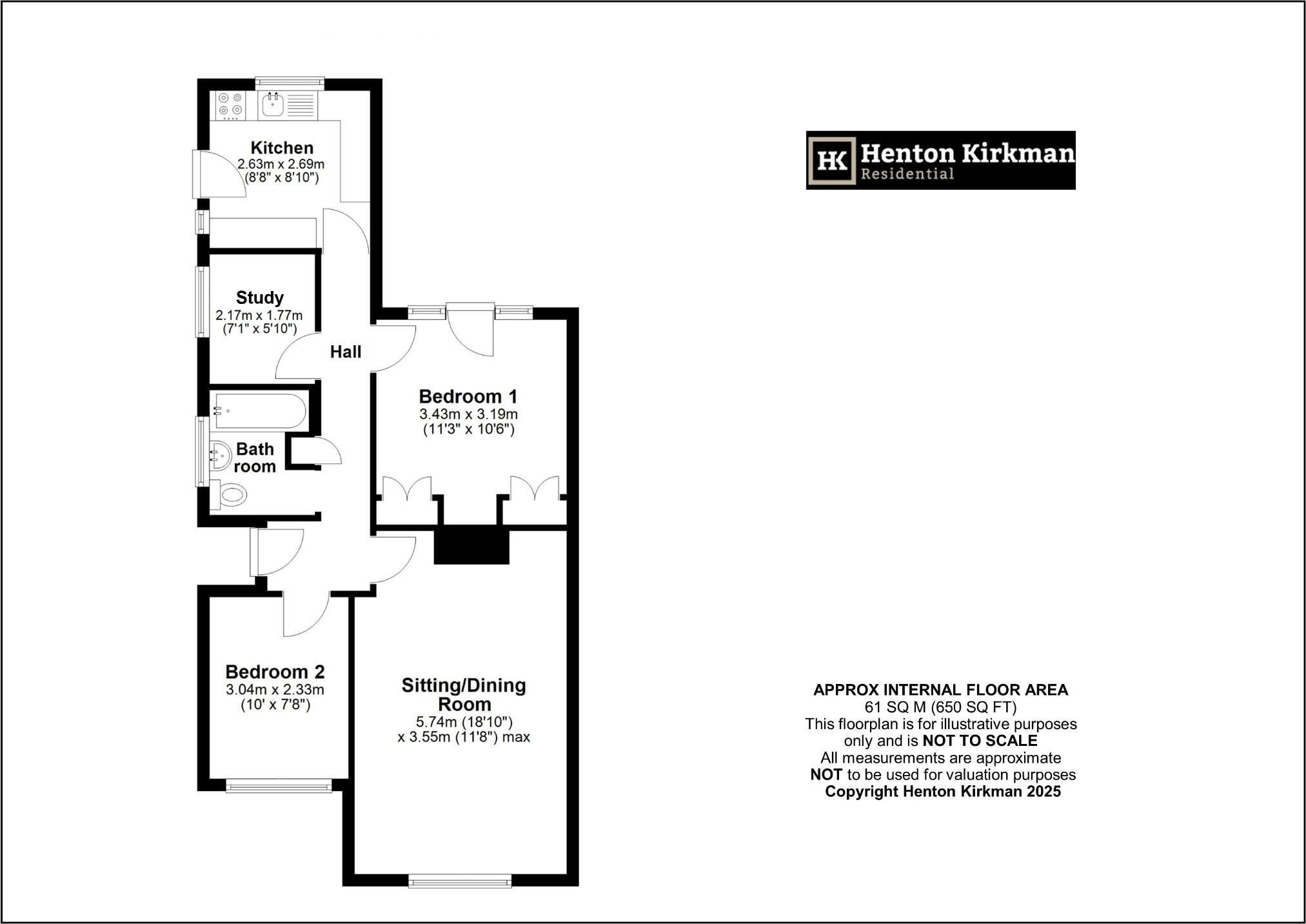 Mountnessing Road, Billericay, Essex, CM12 0ER floorplan
