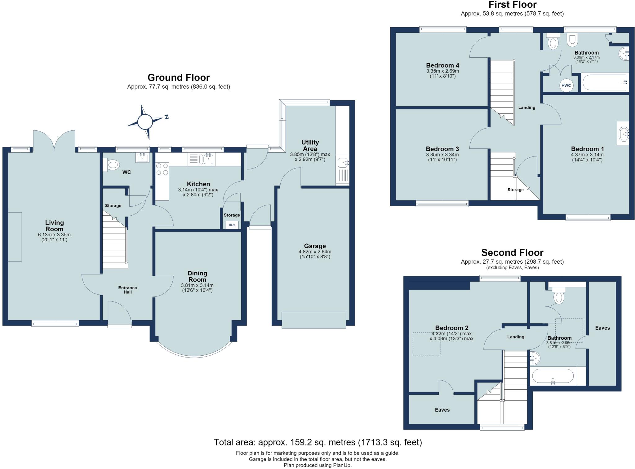 Lancaster Road, St. Albans, Hertfordshire, AL1 floorplan