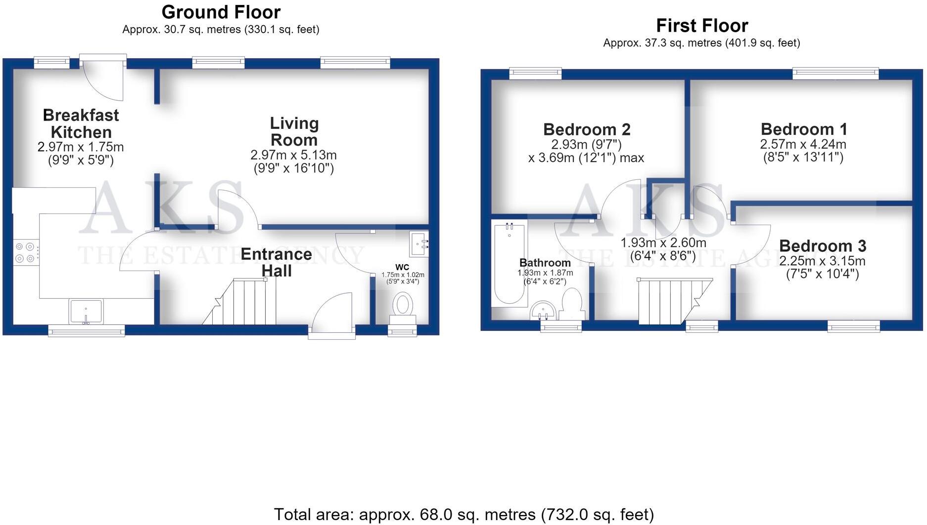 Sandyhill Close, Chellaston, DE73 floorplan