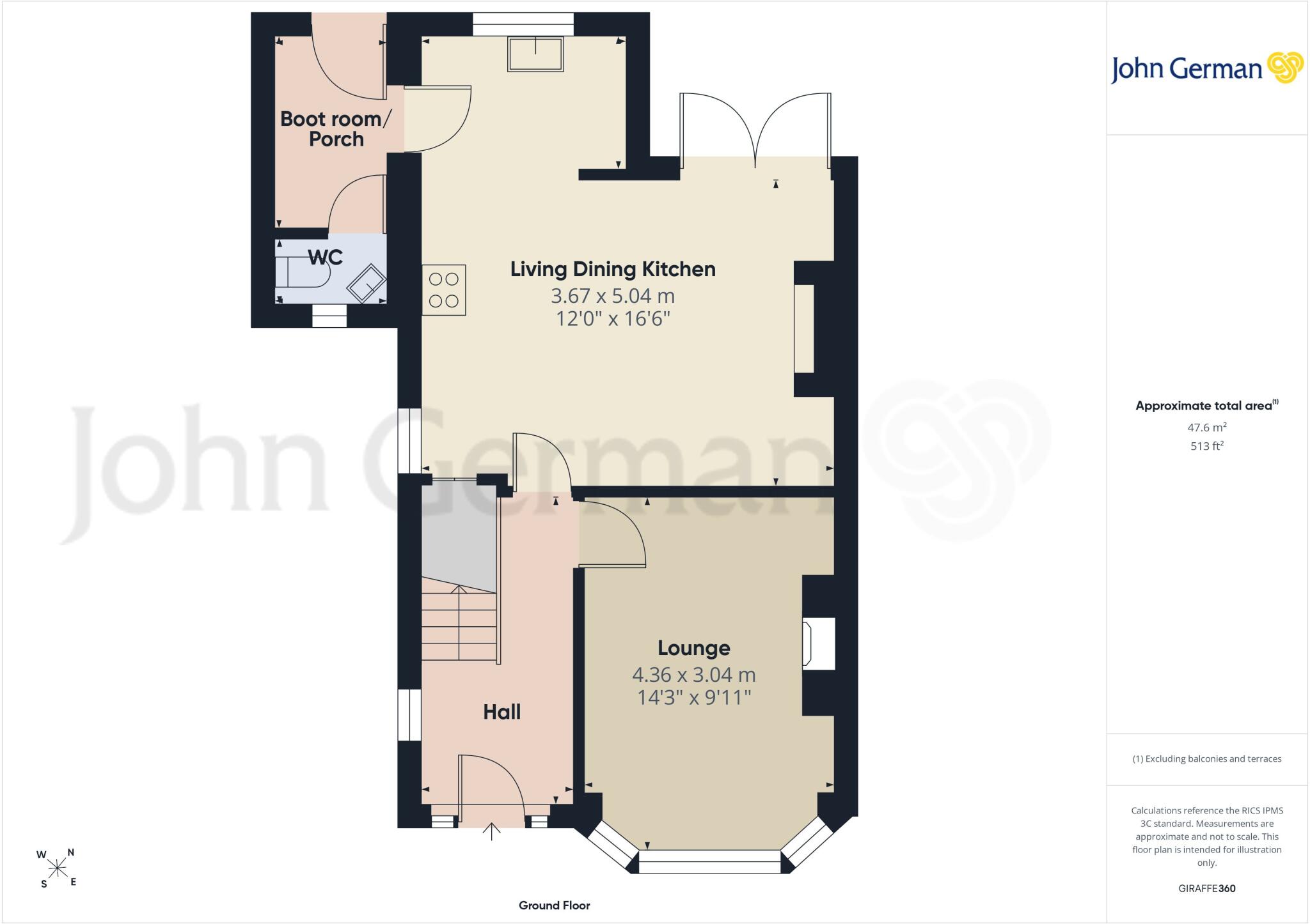 Westlands Road, Uttoxeter floorplan