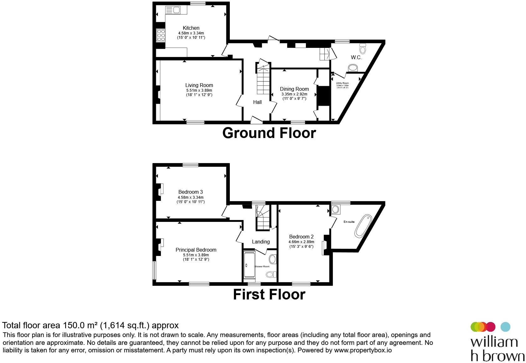 High Street, Bures floorplan