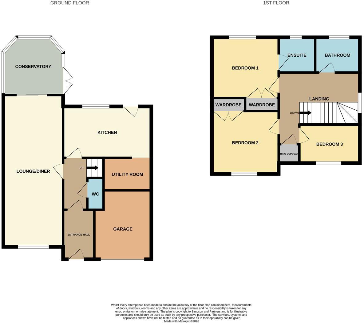NN15, St. Vincents Avenue, Kettering floorplan