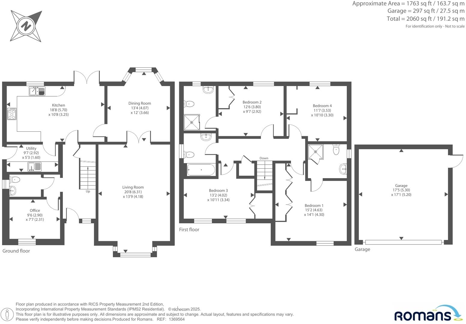 Grenadier Close, Shinfield, Reading floorplan