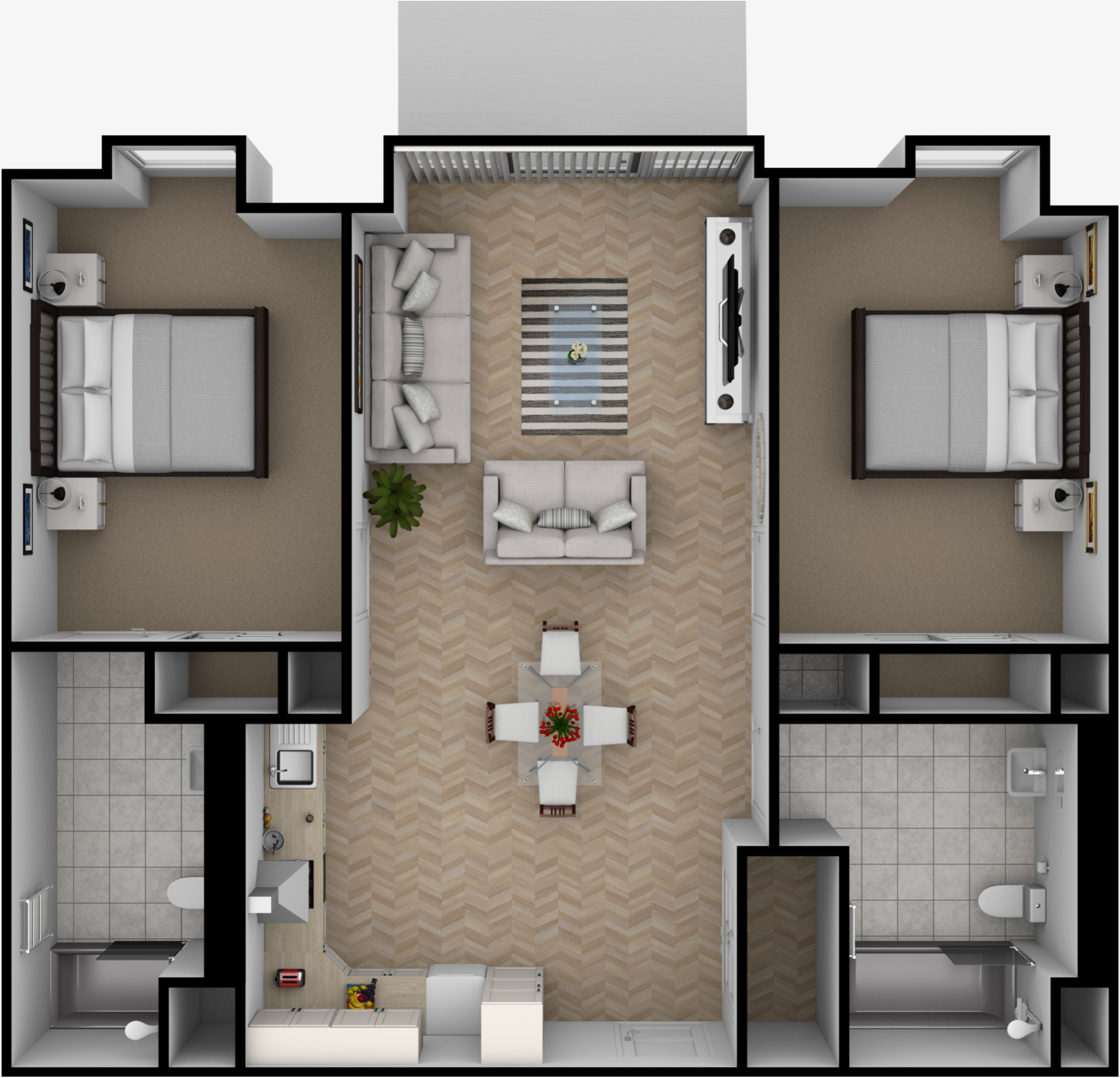 The Green Rooms, M50 floorplan