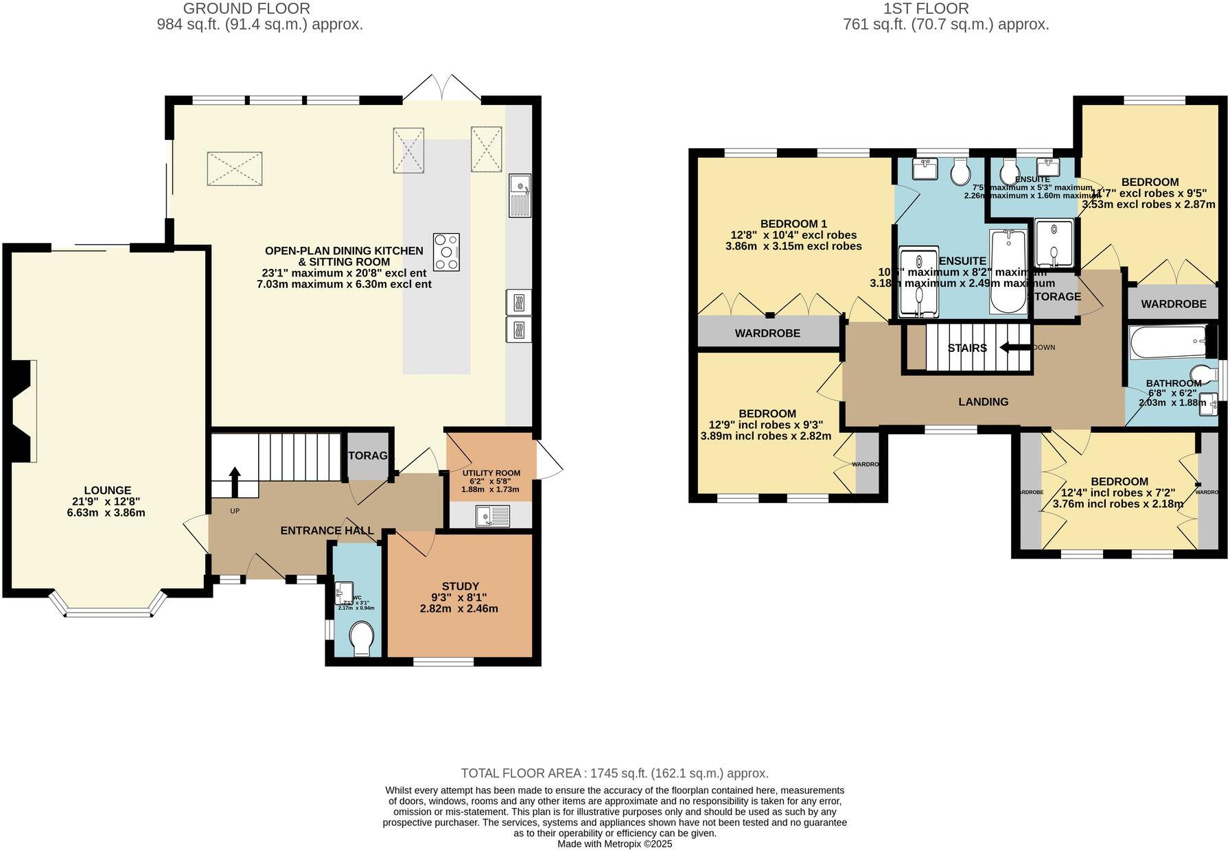 Chesterton Drive, Winwick, WA2 floorplan